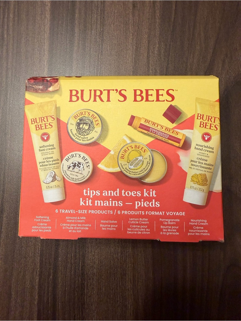 Burt’s Bees tips & toes kit